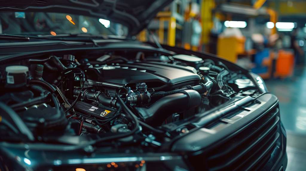 silnik z alternatorem